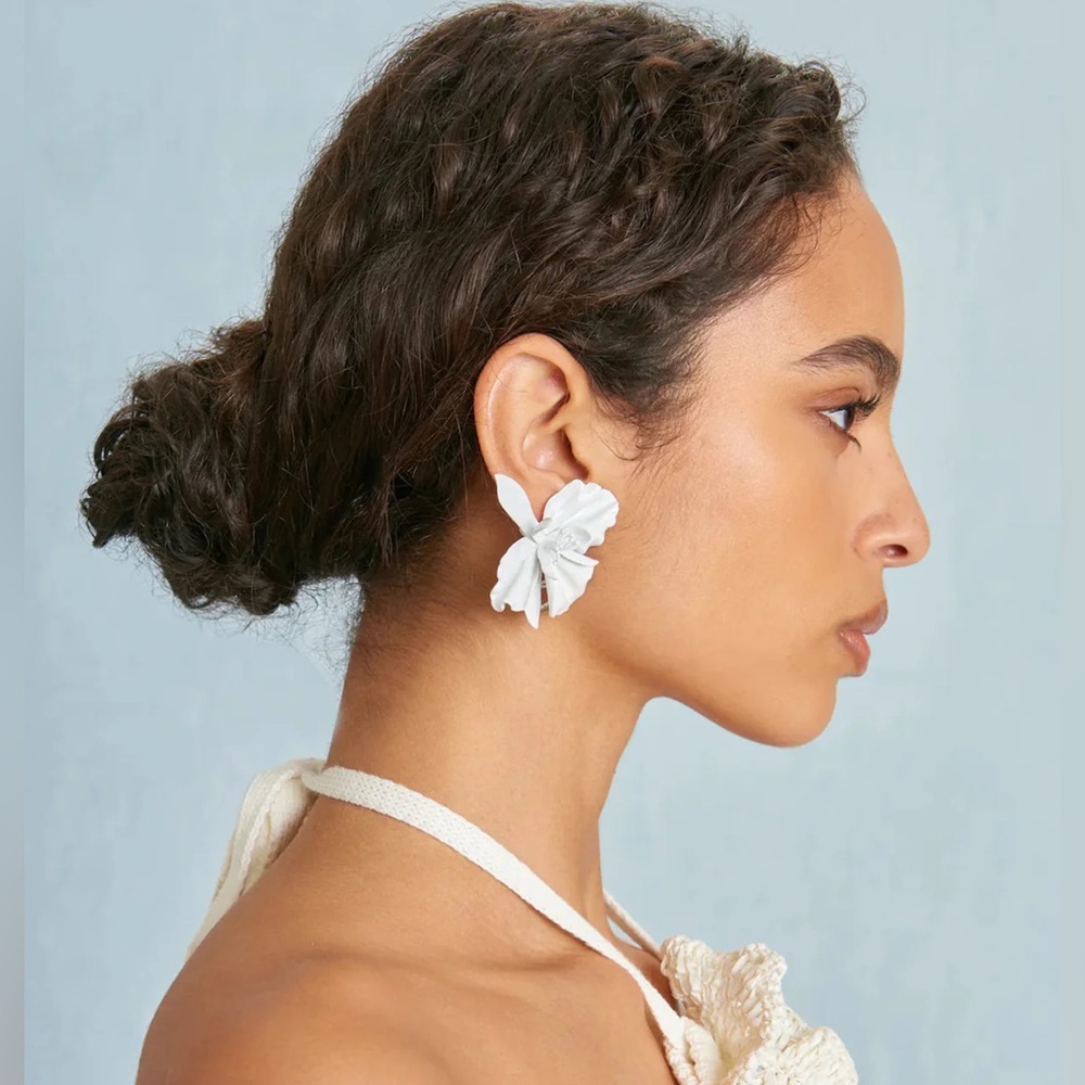 🌺🎉HP🎉🌺 NWT Cult Gaia Mila Flower Earrings - Picture 10 of 15